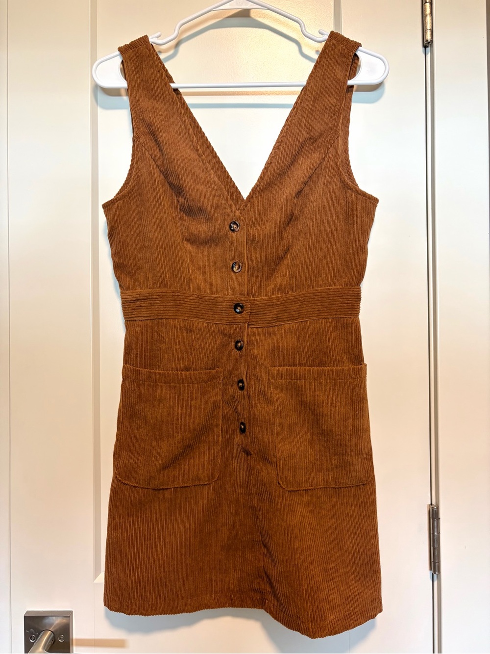 2/$15 🍍 Brown Corduroy Pinafore / Sleeveless Dress